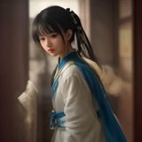 兼容性测试工程师肖像照，工作服形象照，实验室背景